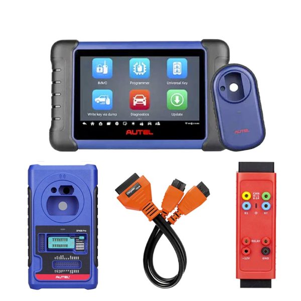 Autel MaxiIM IM508S Key Programming and Diagnostic Tool with GBOX3 XP400 PRO and Chrysler 12+8 Cable Sale