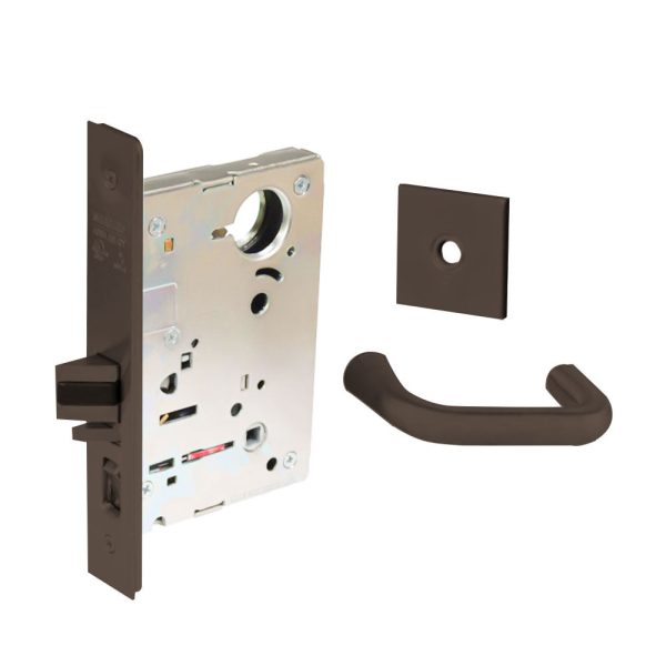 Sargent - 8237 - Classroom Mortise Lock - Heavy Duty Standard Cylinder - LFIC - Key Code - Rose Trim Function - Grade 1 - US10BE (Dark Oxidized Satin Bronze) Discount - Image 5