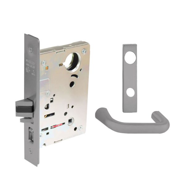 Sargent - 8204 - Storeroom Mortise Lock - Heavy Duty Standard Cylinder - LFIC - Key Code- Escutcheon Trim Function - Grade 1 - US26D (Satin Chromium Plated Over Nickel) Discount - Image 5
