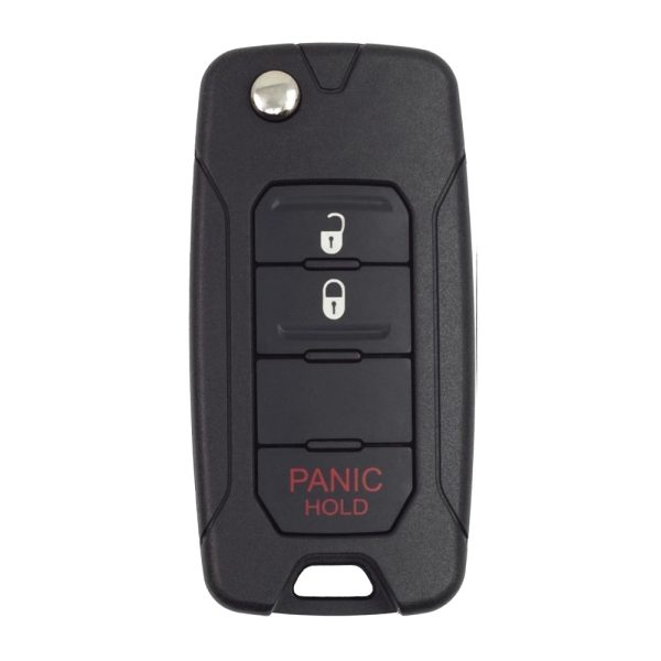 2008 Jeep Wrangler Flip Key Fob 3B FCC# OHT692427AA For Sale