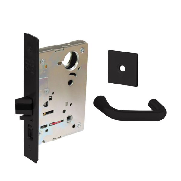 Sargent - 8237 - Classroom Mortise Lock - Heavy Duty Less Cylinder - SFIC - Rose Trim Function - Grade 1 - US20D (Dark Statuary Bronze Lacquered) For Cheap - Image 5