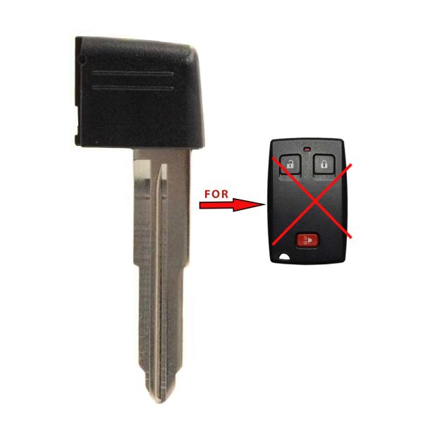 2007 Mitsubishi Outlander Emergency Key - ID46 Chip (2 Pack) Sale - Image 2