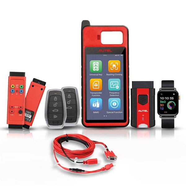 Autel MaxiIM KM100 Universal Key Generator Bundle with G-BOX3 and Toyota 8A Cable and OTOFIX Black Smart Key Watch Cheap