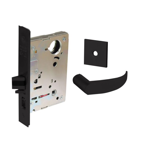 Sargent - 8237 - Classroom Mortise Lock - Heavy Duty Standard Cylinder - LFIC - Key Code - Rose Trim Function - Grade 1 - US20D (Dark Statuary Bronze Lacquered) Hot on Sale - Image 4