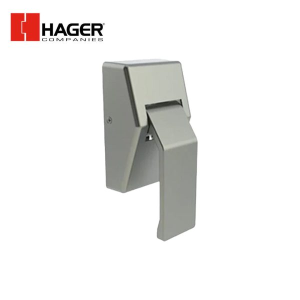 HAGER - 311H - Ngraved Push Pull Down REV 1 - Door Thickness 1-3 4 - Satin Chrome For Discount - Image 2
