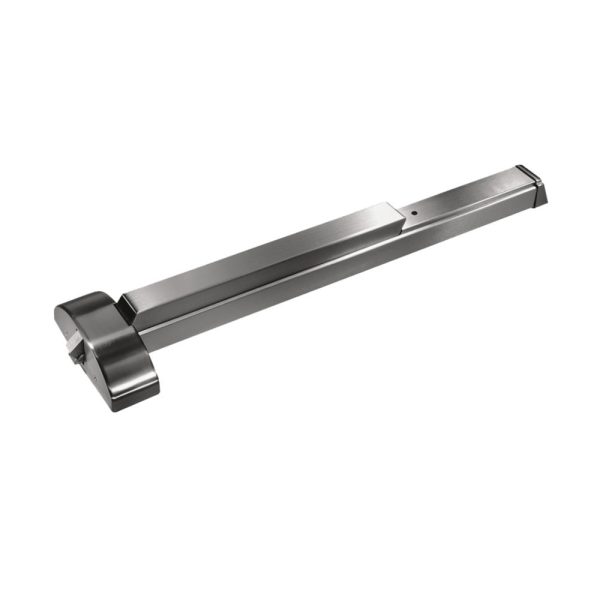 Dormakaba - 9300B - Rim Exit Device with Wide Stile Pushpad and 463 Strike Number - 36  - Grade 1 - Satin Stainless Steel on Sale