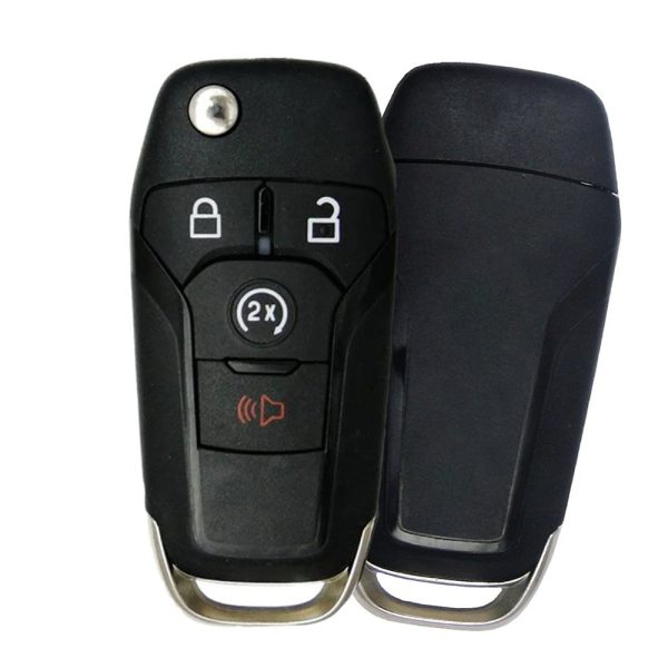2024 Ford F-450 Flip Key Fob 4B W  Remote Start FCC# N5F-A08TBLP Online Sale