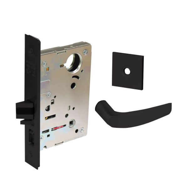 Sargent - 8204 - Storeroom Mortise Lock - Heavy Duty Standard Cylinder - LFIC - Keyed Alike - Rose Trim Function - Grade 1 - US20D (Dark Statuary Bronze Lacquered) Hot on Sale - Image 3