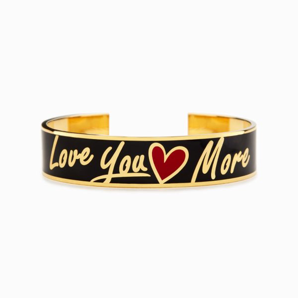 Love You More Letters Bangle Supply