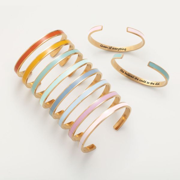 Meaningful Quotes Color Bangle Sale - Image 2