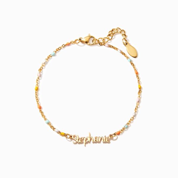 My Badass Friend Personalized Name Bracelet Online Hot Sale